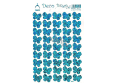 Arch Holographic decorative stickers butterflies blue