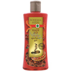Bohemia Gifts Snake venom shower gel with synthetic snake venom 250 ml