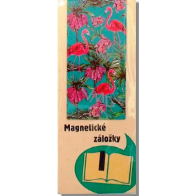 Albi Magnetic bookmark Flamingos 9 x 4.5 cm