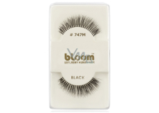 Bloom Natural sticky lashes from natural hair curled black No. 747M 1 pair