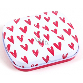 Albi Mini can Wallpaper of hearts 5 x 6 x 1,4 cm