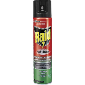 Raid Aerosol against crawling insects with eucalyptus oil 400 ml