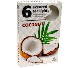 Tea Lights Coconut scented scented tea lights 6 pieces