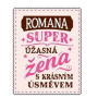 Albi Zippered bag in a handbag with the name Romana 42 x 41 x 11 cm