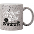 Albi Stoneware Mug Best Grandpa in the World Gray 570 ml