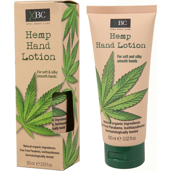 Xbc Hemp Hand Cream with Hemp Oil 100 ml