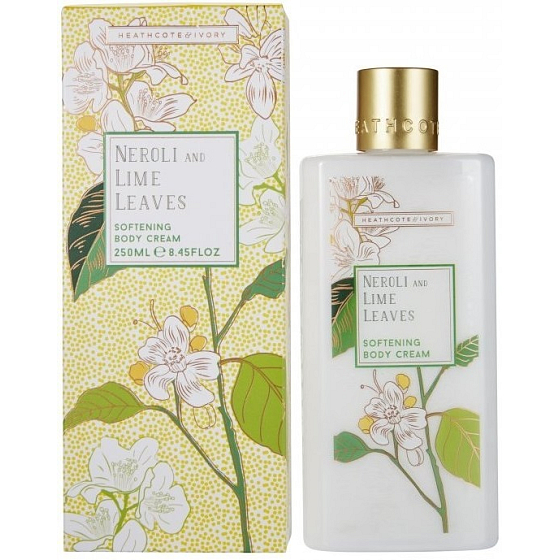 Heathcote & Ivory Neroli & Lime Leaves softening body cream 250 ml