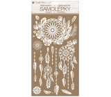 Dream catcher wall stickers with glitter 24 x 47.5 cm