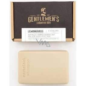 Castelbel Lemongrass 2in1 solid shampoo for hair and body for men 180 g