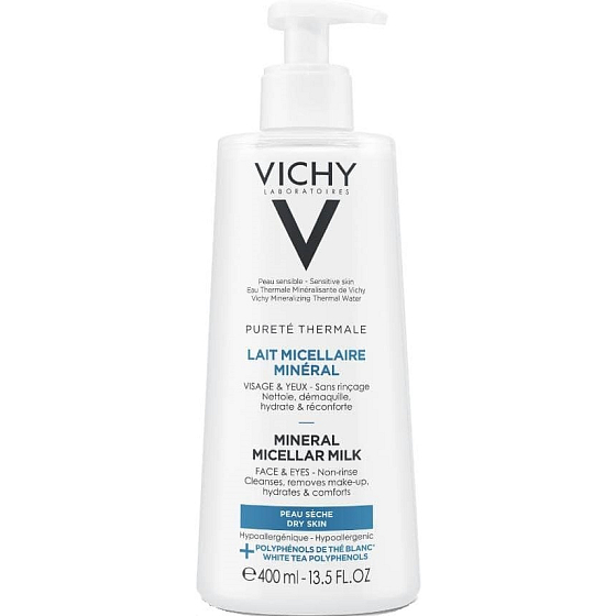 Vichy Pureté Thermale Micellar milk for dry skin 400 ml