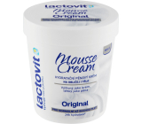 Lactovit Original Mousse Cream moisturizing foam cream for face and body for normal to dry skin 250 ml