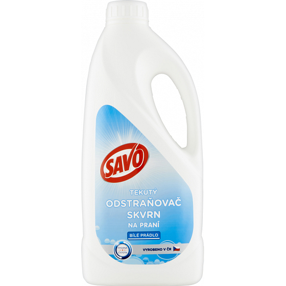 Savo Liquid stain remover for laundry white 900 ml