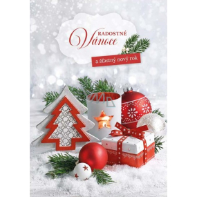 Ditipo Playing card Joyful Christmas and Happy New Year Children's choir Fere Angeli Marcela Miková Christmas Eve came 224 x 157 mm