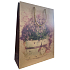 Nekupto Gift kraft bag 27 x 28 x 10 cm Purple flowers in a pot