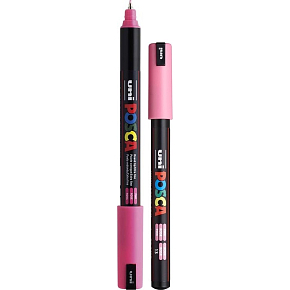 Posca Universal acrylic marker 0,7 mm Pink PC-1MR