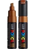 Posca Universal acrylic marker with wide, cut tip 8 mm Bronze PC-8K