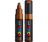 Posca Universal acrylic marker with wide, cut tip 8 mm Bronze PC-8K