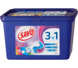 Savo Chlorine-free Color 3in1 gel capsules for washing coloured laundry 14 pieces 378 g