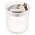 Heart & Home Black vanilla soy scented votive candle in glass burning time up to 15 hours 5,8 x 5 cm