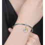 Sterling silver 925 Religious spells Isah 41:10, 2in1 pendant for bracelet