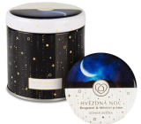 Heart & Home Starry Night soy scented candle in a tin burns up to 30 hours 125 g