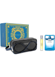 Versace Eau Fraiche Man eau de toilette 100 ml + eau de toilette miniature 10 ml + cosmetic bag, gift set for men