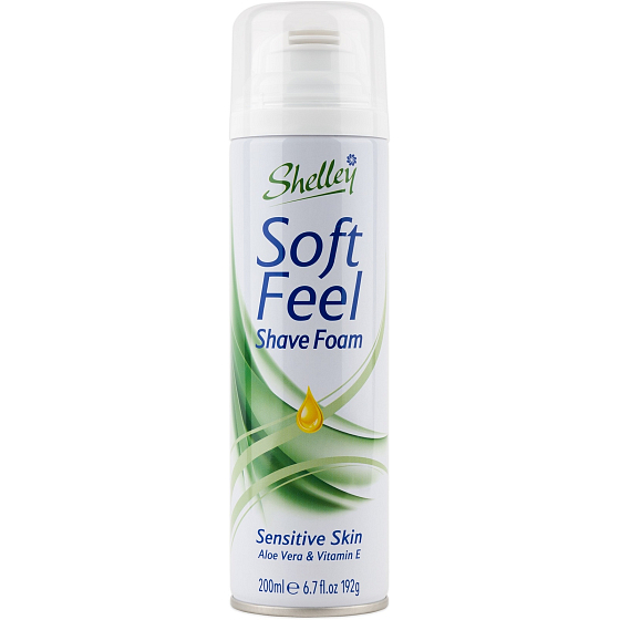 Shelley Soft Feel shaving foam for sensitive skin for women 200 ml