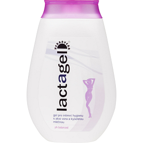 Herbavera Lactagel with Aloe Vera gel for intimate hygiene, 250 ml
