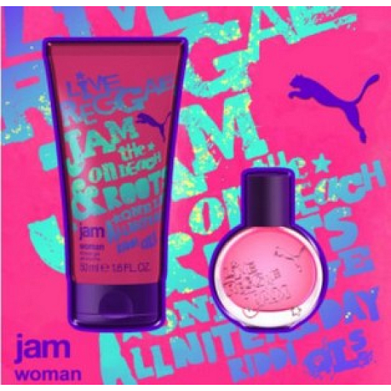 Puma Jam Woman eau de toilette 20 ml + shower gel 50 ml, gift set