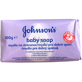 Johnsons Baby Good sleeping toilet soap for children 100 g