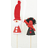 Devil and St. Nicholas Jigsaw 30 cm