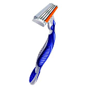 Gillette Blue 3 spare heads 3 blades for men 6 pieces