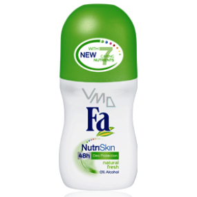 Fa NutriSkin Natural Fresh Senses roll-on ball deodorant for women 50 ml