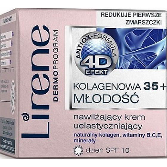 Lirene Collagen Youth moisturizing cream with collagen to improve elasticity 50 ml