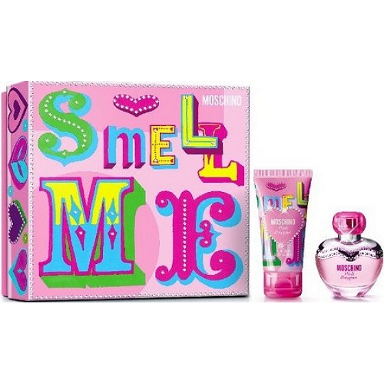 Moschino Pink Bouquet eau de toilette 30 ml + body lotion 50 ml, gift set