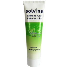 Solvina Aloe Moisturizing and emollient protective hand cream 100 ml