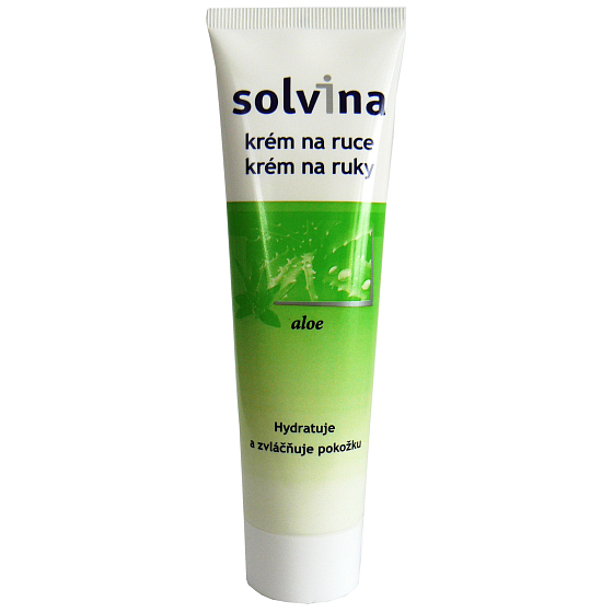 Solvina Aloe Moisturizing and emollient protective hand cream 100 ml