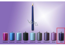 Lima Candle smooth metal lilac conical 22 x 250 mm 1 piece