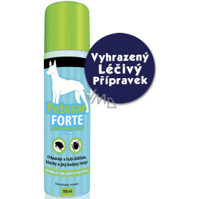 Petosan Forte product against fleas and other parasites spray 150 ml