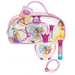 Disney Princess eau de toilette 50 ml + lip gloss 5 g + bracelet 1 piece, gift set for children