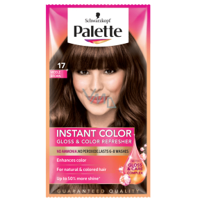 Schwarzkopf Palette Instant Color gradually washable hair color 17 Medium brown 25 ml