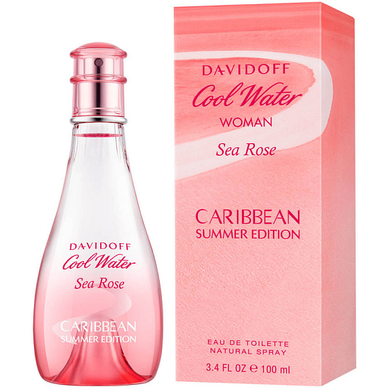 Davidoff Cool Water Sea Rose Caribbean Summer Edition EdT 100 ml eau de toilette Ladies