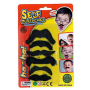 Set of beard 6 pieces, 4 kinds