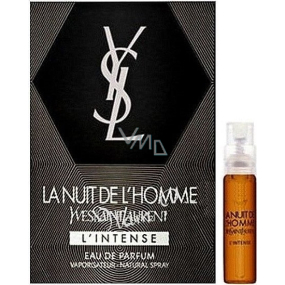 Yves Saint Laurent La Nuit de L Homme L Intense Eau de Parfum for Men 1.2 ml with spray, vial