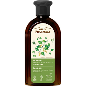 Green Pharmacy anti-dandruff shampoo with birch and castor oil 350 ml