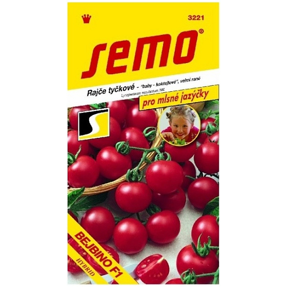 Semo Tomatoes baby cocktail tomatoes very early Bejbino F1 hybrid