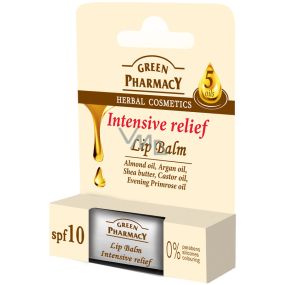 Green Pharmacy Intensive Relief 5 Oils Intensive relief nourishing lip balm with five oils 3.6 g