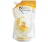 Miléne Milk and honey liquid soap refill 500 ml