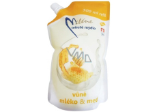 Miléne Milk and honey liquid soap refill 500 ml