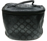 Schwarzkopf cosmetic bag black with wheels 21,5 x 13 x 16,5 cm